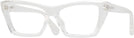 Cat Eye Crystal Lola Single Vision Full Frame View #1