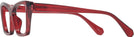 Cat Eye Red Lola Single Vision Full Frame View #3