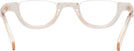  Champagne Crystal Suzy Q Single Vision Half Frame View #4