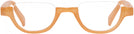  Orange Suzy Q Single Vision Half Frame View #2
