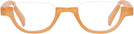  Orange Suzy Q Single Vision Half Frame View #2