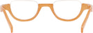  Orange Suzy Q Single Vision Half Frame View #4