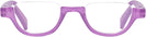  Purple Suzy Q Single Vision Half Frame View #2
