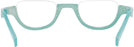  Sea Green Suzy Q Single Vision Half Frame View #4
