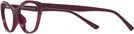 Cat Eye Plum Daddy Tailor Made Single Vision Full Frame View #3