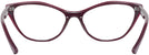 Cat Eye Plum Daddy Tailor Made Single Vision Full Frame View #4