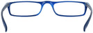 Rectangle Blue Hawaiian Cool-Aide Single Vision Half Frame View #4