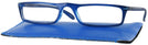 Rectangle Blue Hawaiian Cool-Aide Single Vision Half Frame View #1