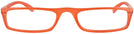 Rectangle Apricot Cool-Aide Single Vision Half Frame View #2