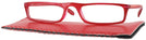 Rectangle Wild Cherry Cool-Aide Single Vision Half Frame View #1