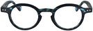 Round Blue Tortoise Feelin Groovy Single Vision Full Frame View #2
