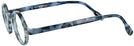 Round Blue Tortoise Hetty Single Vision Full Frame View #3