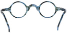 Round Blue Tortoise Hetty Single Vision Full Frame View #4