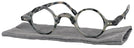 Round Grey Tortoise Hetty Single Vision Full Frame View #1