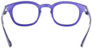 Square,Round Royal Purple Looking Glass Single Vision Full Frame View #4