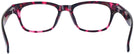 Wayfarer Red Tort Foxy Single Vision Full Frame View #4