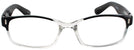 Rectangle Crystal Black Hey Baby Single Vision Full Frame View #2