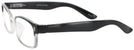 Rectangle Crystal Black Hey Baby Single Vision Full Frame View #3