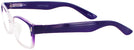 Rectangle Crystal Purple Hey Baby Single Vision Full Frame View #3