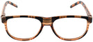 Square Brown Plaid Mad For Plaid Single Vision Full Frame View #2