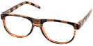 Square Brown Plaid Mad For Plaid Single Vision Full Frame View #1