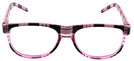 Square Pink Plaid Mad For Plaid Single Vision Full Frame View #2