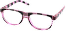 Square Pink Plaid Mad For Plaid Single Vision Full Frame View #1