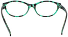 Oval Green Demi No Brainer Single Vision Full Frame View #4
