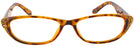 Cat Eye Leopard Starstruck Single Vision Full Frame View #2