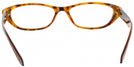 Cat Eye Leopard Starstruck Single Vision Full Frame View #4