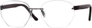 Round Matte Brown Wolke 100-1350 w/AR Progressive No-Lines View #1