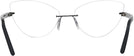 Cat Eye Shiny Black Wolke 102-0857 w/ AR Single Vision Full Frame View #4