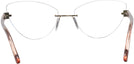 Rectangle Gold/pink Crystal Wolke 103-1553 w/ AR Progressive No-Lines View #4