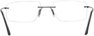 Rectangle Matte Black Wolke 104-1153 w/ AR Progressive No-Lines View #4