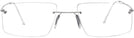 Rectangle Matte Grey Wolke 104-1153 w/ AR Progressive No-Lines View #2