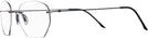 Rectangle Matte Black Wolke 104-1350 w/ AR Progressive No-Lines View #3