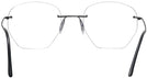 Rectangle Matte Black Wolke 104-1350 w/ AR Progressive No-Lines View #4