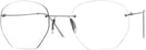 Rectangle Matte Grey Wolke 104-1350 w/ AR Single Vision Full Frame View #1