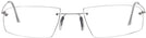 Rectangle Matte Grey Wolke 105-0755 w/ AR Progressive No-Lines View #2