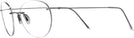 Round Matte Grey Wolke 105-0949 w/ AR Progressive No-Lines View #3