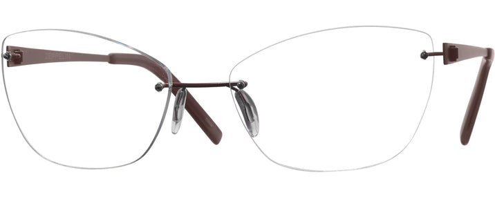  Matte Brown Wolke 106-1553 w/ AR Progressive No-Lines View #1