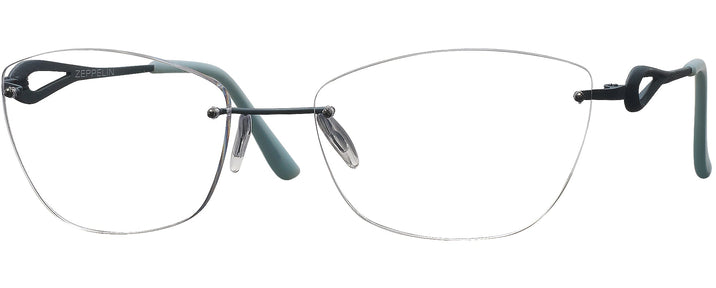  Matte Blue Wolke 107-1553 w/ AR Progressive No-Lines View #1