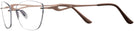 Rectangle Matte Bronze Wolke 107-1553 w/ AR Progressive No-Lines View #3