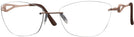 Rectangle Matte Bronze Wolke 107-1553 w/ AR Progressive No-Lines View #1