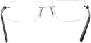 Rectangle Matte Black Wolke 109-1153 w/ AR Progressive No-Lines View #4