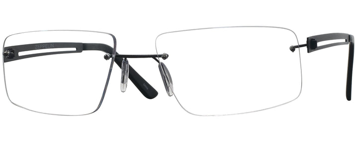 Rectangle Matte Black Wolke 109-1153 w/ AR Progressive No-Lines View #1