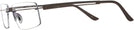 Rectangle Matte Brown Wolke 109-1153 w/ AR Single Vision Full Frame View #3
