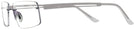 Rectangle Matte Dark Grey Wolke 109-1153 w/ AR Progressive No-Lines View #3