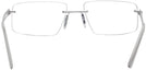 Rectangle Matte Dark Grey Wolke 109-1153 w/ AR Progressive No-Lines View #4