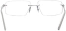 Rectangle Matte Dark Grey Wolke 109-1153 w/ AR Single Vision Full Frame View #4